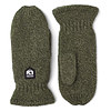 Basic wool glove Mitt olive