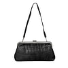 Clutch leer Cherice Black