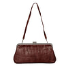 Clutch leer Cherice Dk Brown