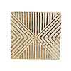 Afbeelding Coaster Mona Brown wood 6 1