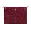 Afbeelding Cosmetic Flat Pouch Large Velvet Quiltey Days Red 1
