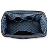 Afbeelding Cosmetic Purse Extra Large Velvet Quilted Days Blue 3