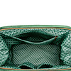 Afbeelding Cosmetic Purse Extra Large Velvet Quilted Green 2