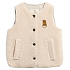Dames bodywarmer Fleece Bowes Ecru 