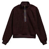 Dames Fleece Fawne Fig