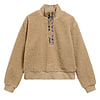 Dames Fleece Fawne Warm Trench 