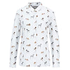Damesblouse Safari Dog Print