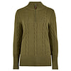 Damestrui half zip Burtonpoint Dusky Green