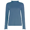Damestrui Mock Neck Blue Ashes mel