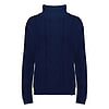 Damestrui turtle neck cable knit navy
