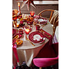 Afbeelding Dinerbord Love Birds Deer Dark Red 26.5 cm 3
