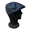 Donegal linen cap navy