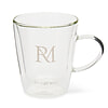 Dubbelwandig Glas Monogram M