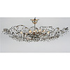 Elegance Plafonniere Bladzilver 12 lichts