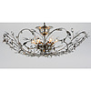 Elegance Plafonniere Bladzilver 6 lichts