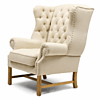 Afbeelding Fauteuil Franklin Park  linnen flax 1