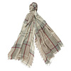 Freya Wrap Silver Birch Tartan 