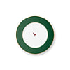 Afbeelding Gebaksbordje Love Birds Deer Dark Green 17 cm 1