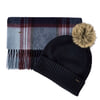 Giftset Muts & Sjaal Newbawn Navy