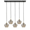 Afbeelding Hanglamp Rakel antiek brons+smoke 3