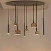 Afbeelding Hanglamp Riva ovaal quartz 2
