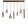 Hanglamp Riva recht platinum