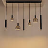 Afbeelding Hanglamp Riva recht zwart 2