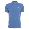 Afbeelding Heren Polo Tartan Pique DK Chambray Marl  1