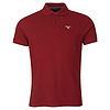 Afbeelding Heren Polo Tartan Pique Wine 1