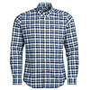 Afbeelding Herenshirt Country Check 15 tailored fit olive 1