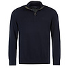 Afbeelding Herentrui Cotton half zip Navy 1