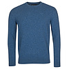 Afbeelding Herentrui Essential lambswool crew neck denim marl 1