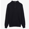 Herentrui Essential lambswool half zip navy