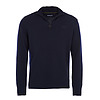 Herentrui Essential lambswool half zip navy