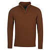 Afbeelding Herentrui Essential lambswool half zip sandstone 1