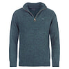 Herentrui Essential lambswool half zip seaweed
