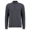 Herentrui Holden half zip Mid Grey Marl