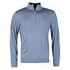 Herentrui Loyton Merino Half Zip Denim Blue