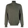 Afbeelding Herentrui Loyton Merino Half Zip Olive Marl 1