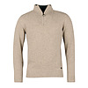 Herentrui Nelson half zip Stone