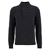 Herentrui Patch Half Zip charcoal