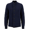 Herentrui Patch Zip Through navy