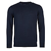 Afbeelding Herentrui Pima cotton crew neck Navy 1