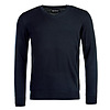 Afbeelding Herentrui Pima cotton V neck navy 1