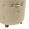 Afbeelding Hocker Bowery Linen Flax 2