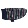 Honden Trui Marlow Fairisle Navy Festive