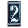 Huisnummer Zwart Wit - 2