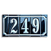 Afbeelding Huisnummer Zwart Wit - 3 2