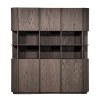 Kabinet Oslo 203x220 cm - donkerbruin