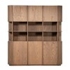 Kabinet Oslo 203x220 cm - lichtbruin